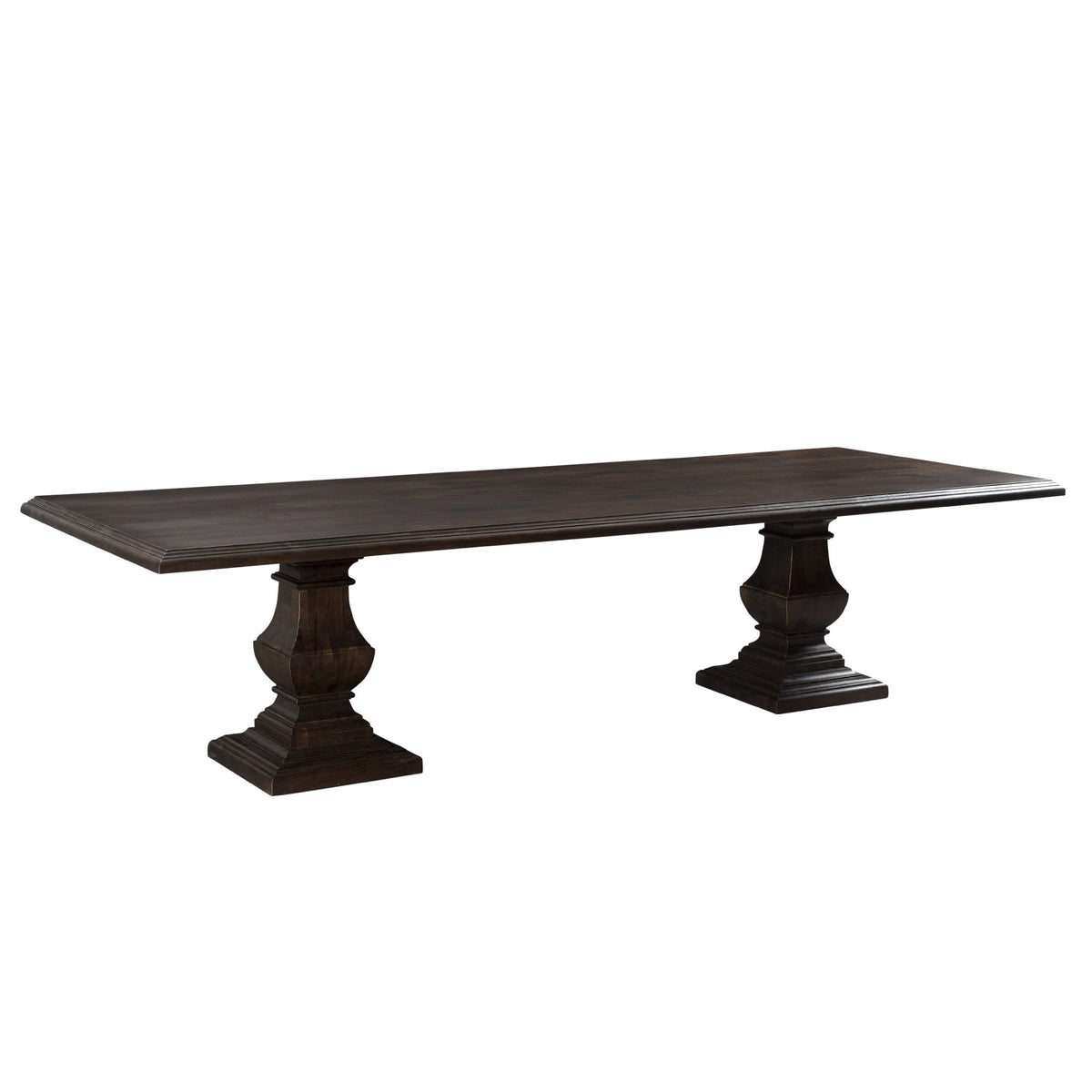 120" Vintage Brown Dining Table