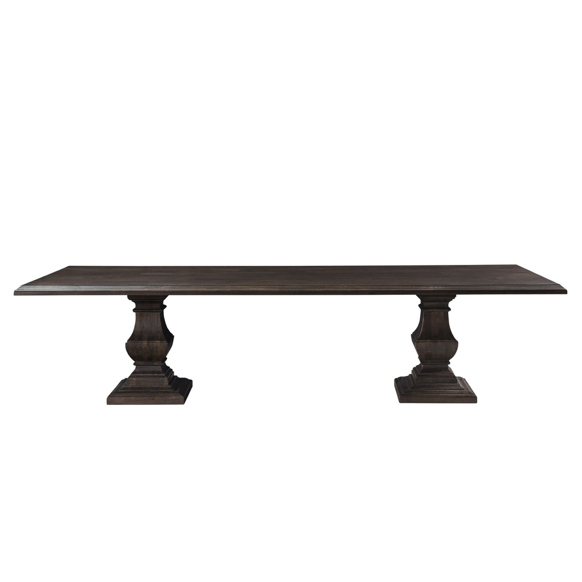 120" Vintage Brown Dining Table