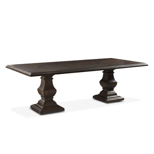 84" Vintage Brown Dining Table
