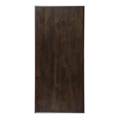 84" Vintage Brown Dining Table