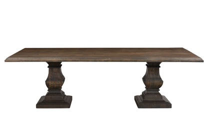 84" Weathered Mango Dining Table