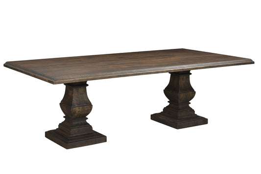 84" Weathered Mango Dining Table