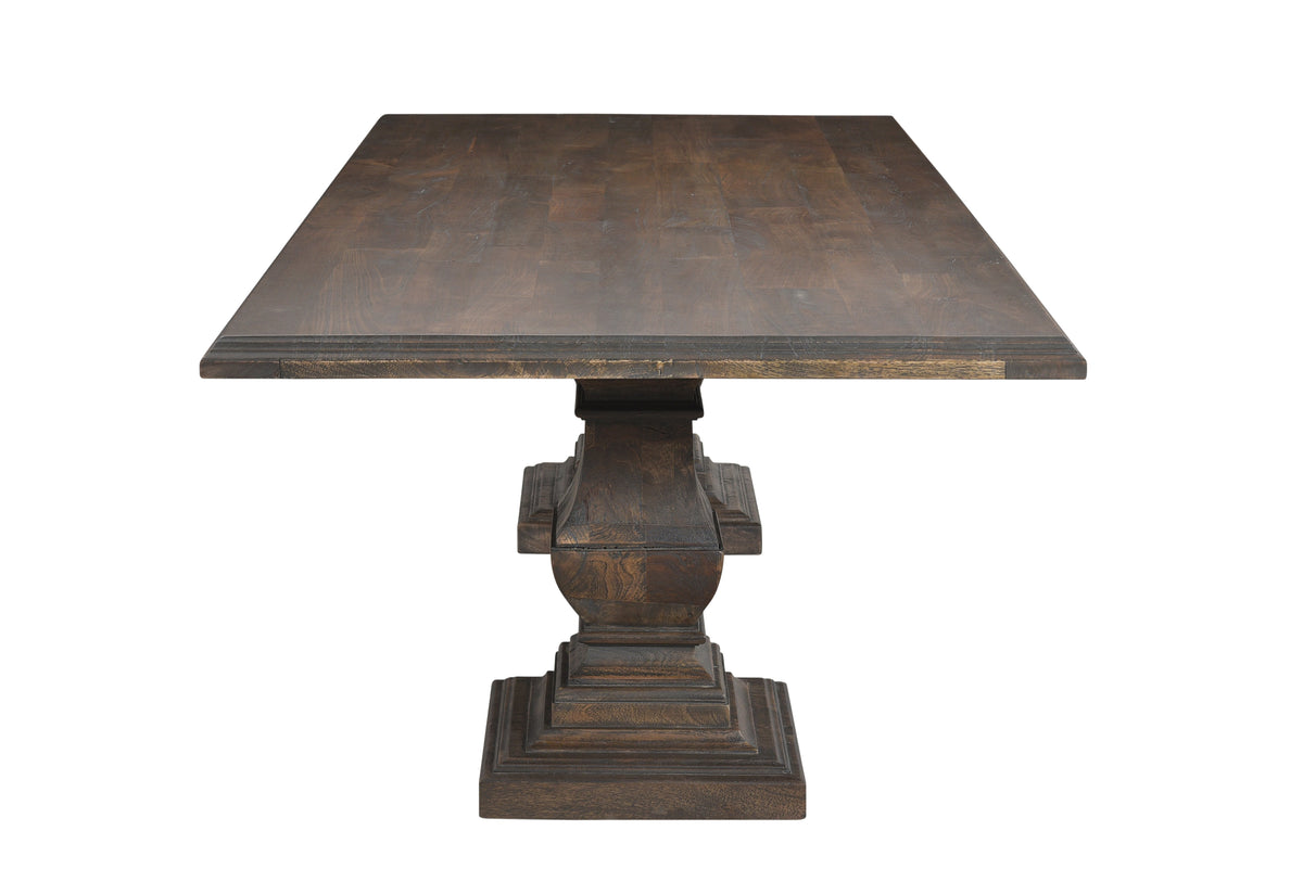 84" Weathered Mango Dining Table
