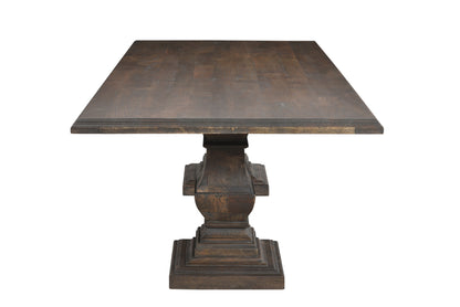 84" Weathered Mango Dining Table