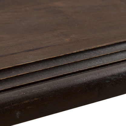 98" Vintage Brown Dining Table