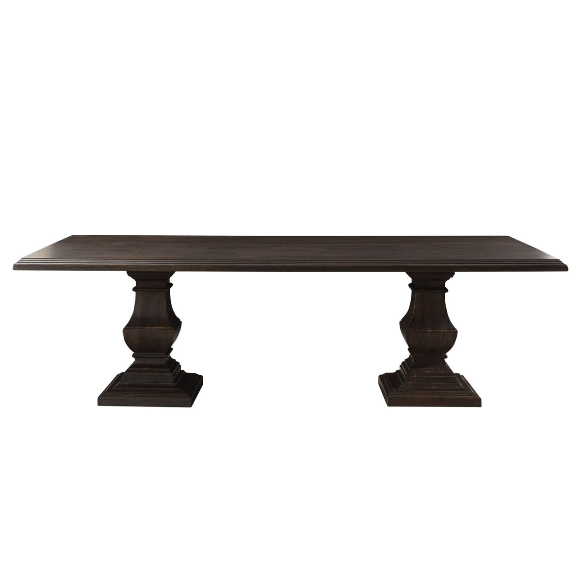 98" Vintage Brown Dining Table