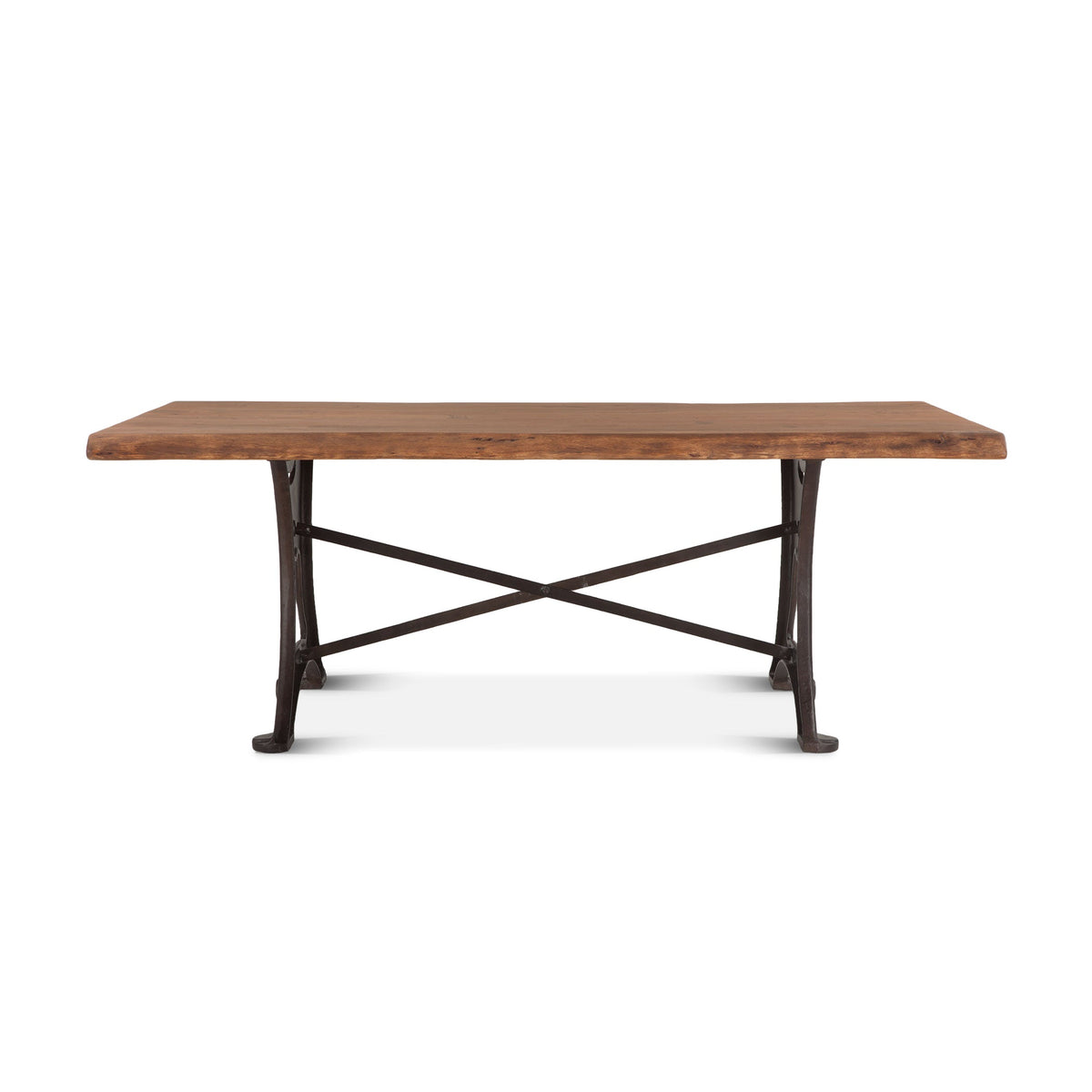 72" Live Edge Raw Walnut Dining Table