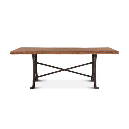 72" Live Edge Raw Walnut Dining Table