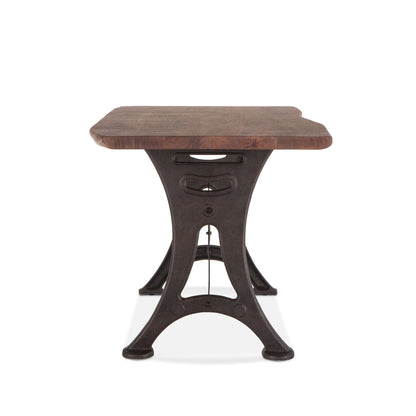 72" Raw Walnut Acacia Wood Gathering Table