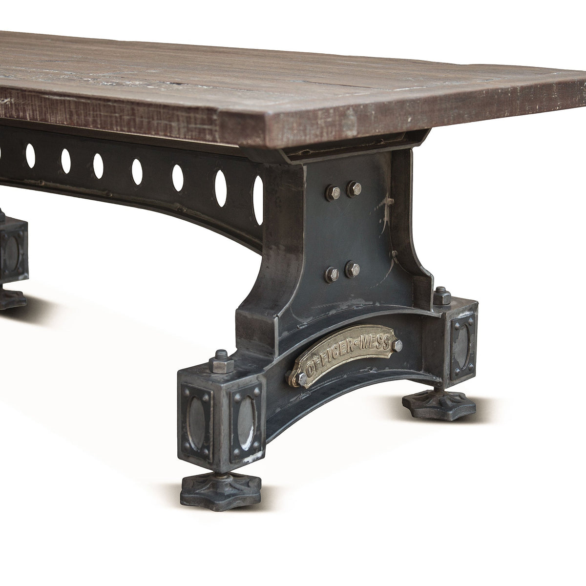 53" Reclaimed Teak Wood Coffee Table
