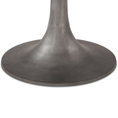 48" Brown Lajaria Marble Round Dining Table