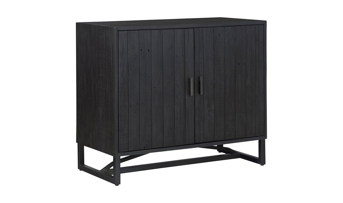 39" Black Stainless Steel Cabinet