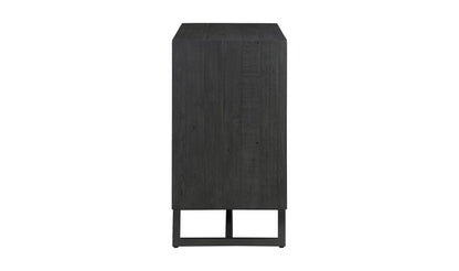39" Black Stainless Steel Cabinet