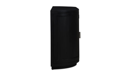 71" Black Wood Sideboard