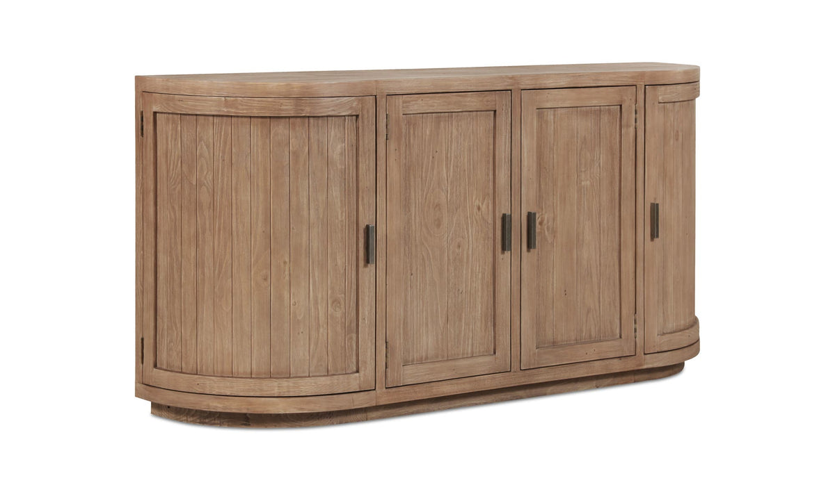71" Natural Wood Sideboard