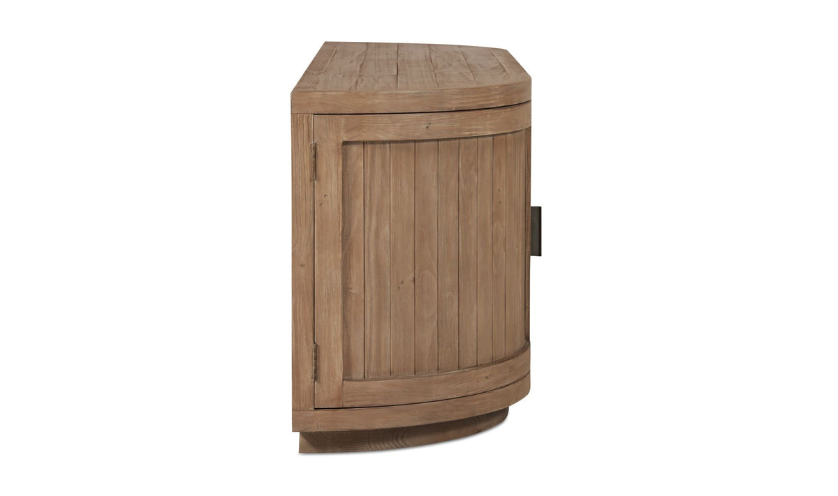 70.9" Natural Wood Cabinet
