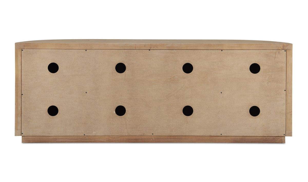 70.9" Natural Wood Cabinet