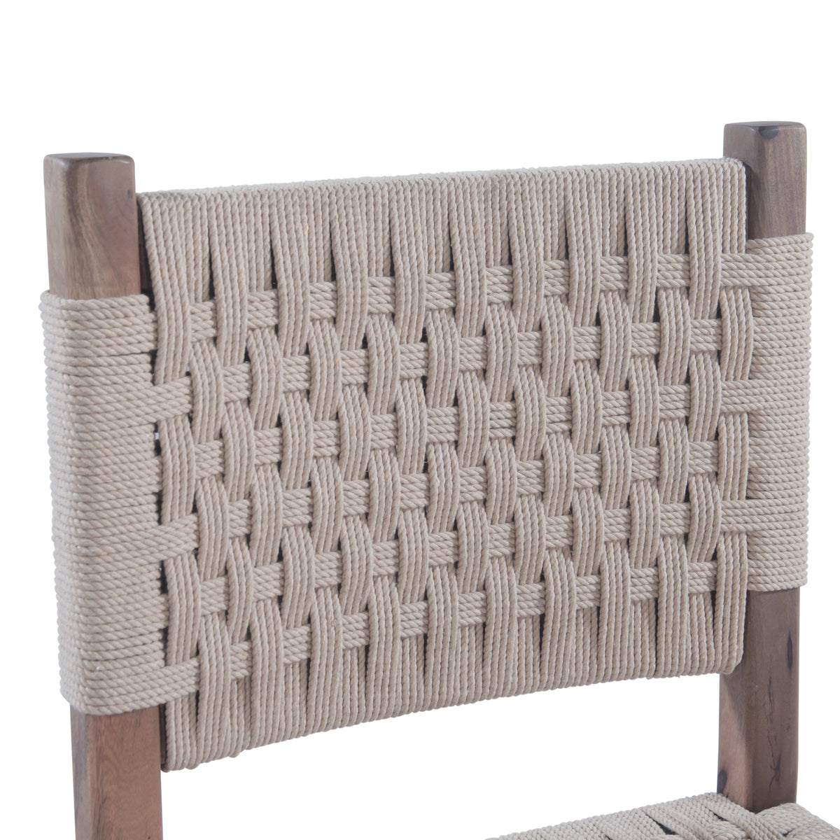 18" Rope Dining Chair