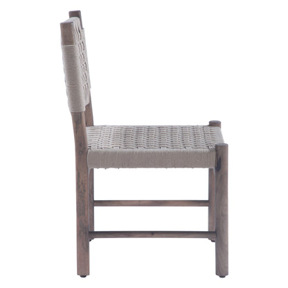 18" Rope Dining Chair