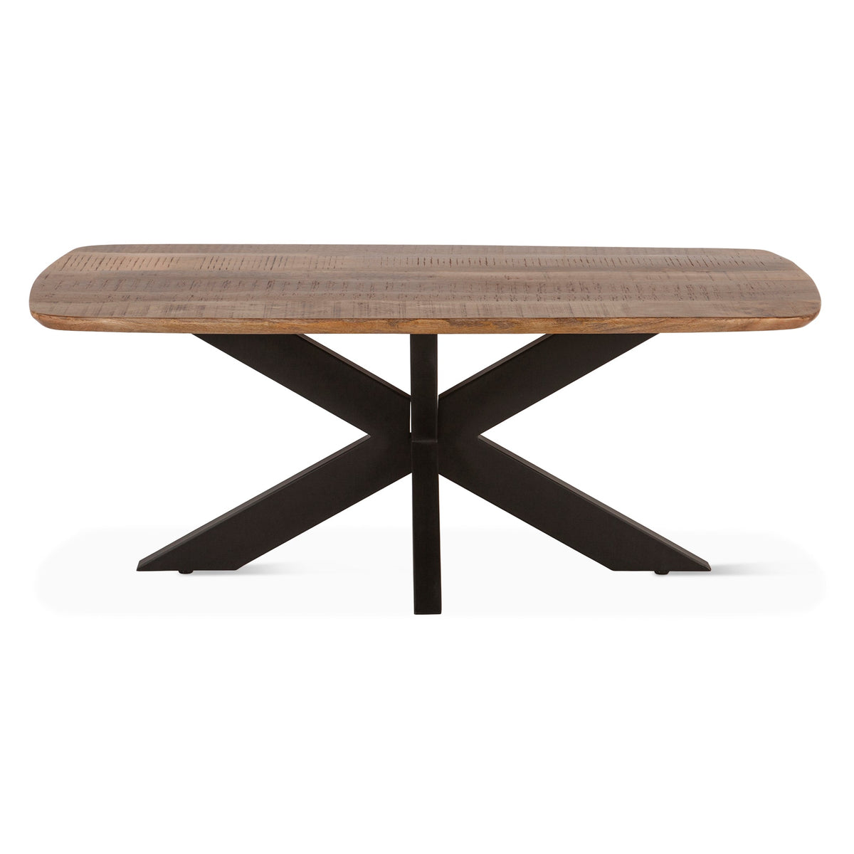 46" Natural Mango Wood Coffee Table
