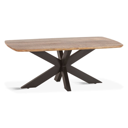 46" Natural Mango Wood Coffee Table