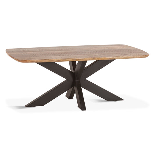 46" Natural Mango Wood Coffee Table