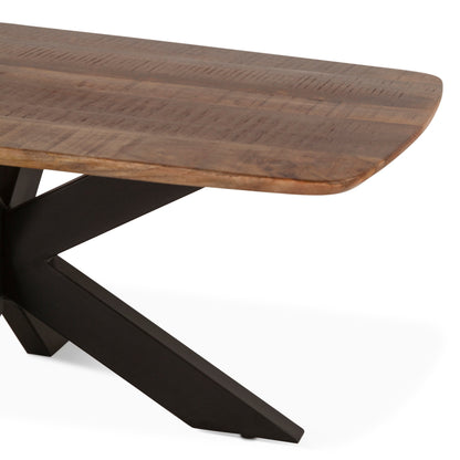 46" Natural Mango Wood Coffee Table