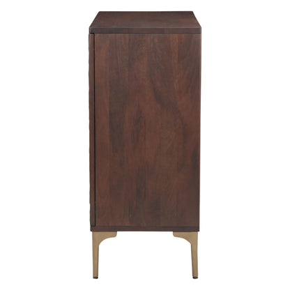 39" Two Tone Mango Bar Cabinet