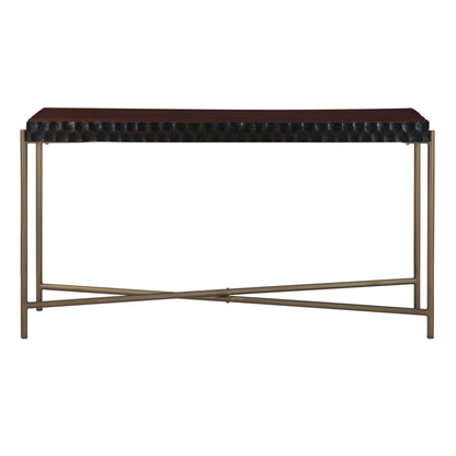 16" Two Tone Mango Console Table