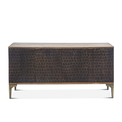 66" Two-Tone Mango Wood Sideboard