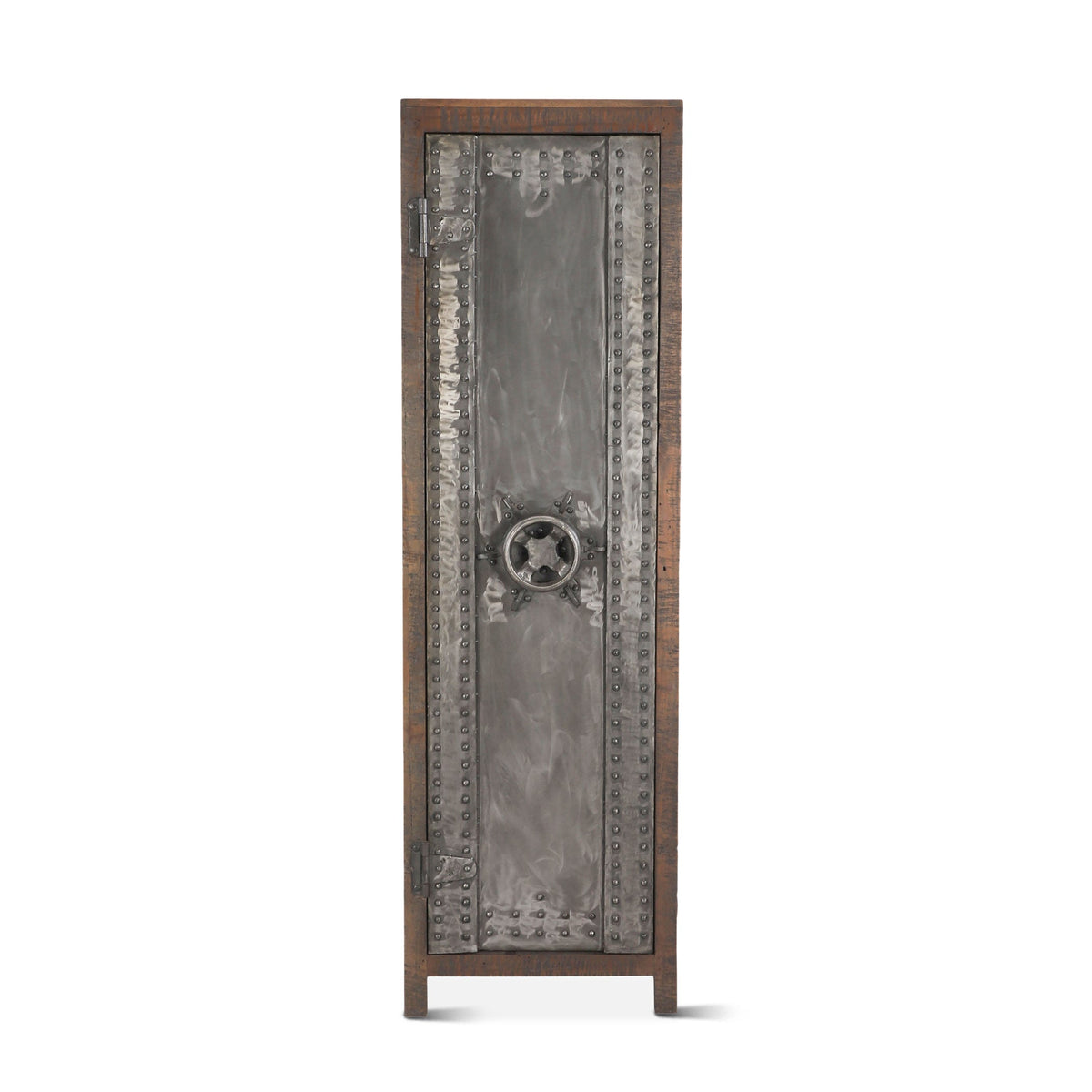 21" Reclaimed Wood Steampunk Cabinet
