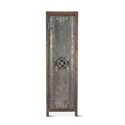 21" Reclaimed Wood Steampunk Cabinet
