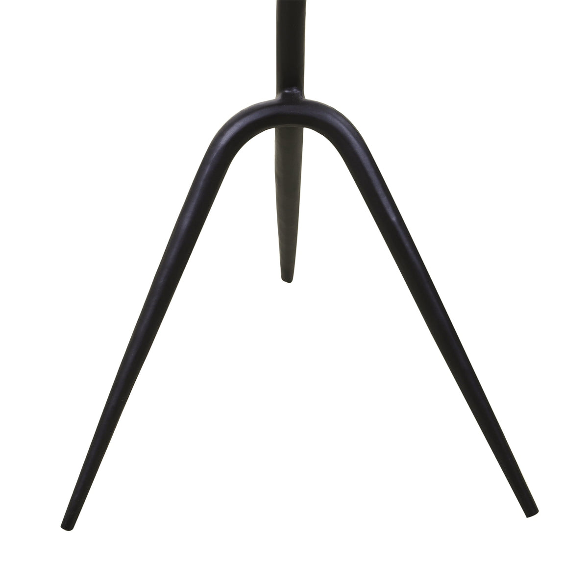 18" Alaska White Marble Accent Table