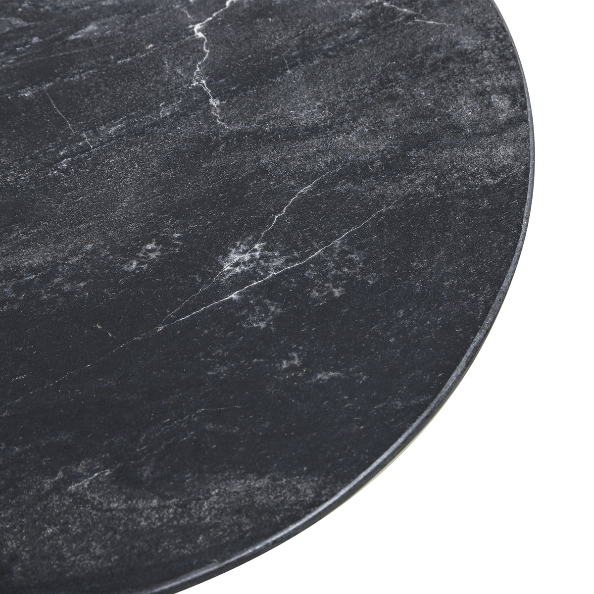 18" Lava Marble Accent Table