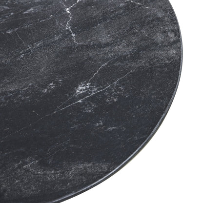 18" Lava Marble Accent Table