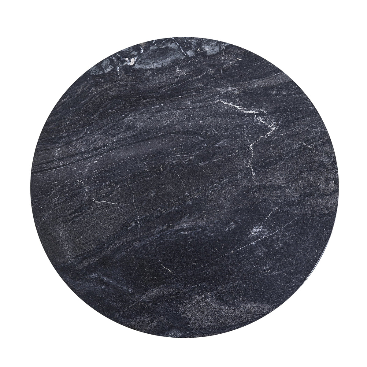 18" Lava Marble Accent Table