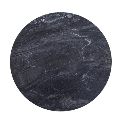 18" Lava Marble Accent Table