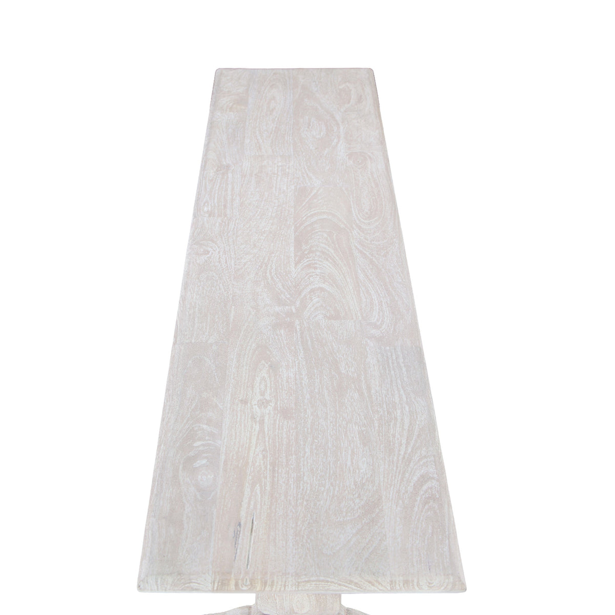 72" Heirloom White Mango Bench