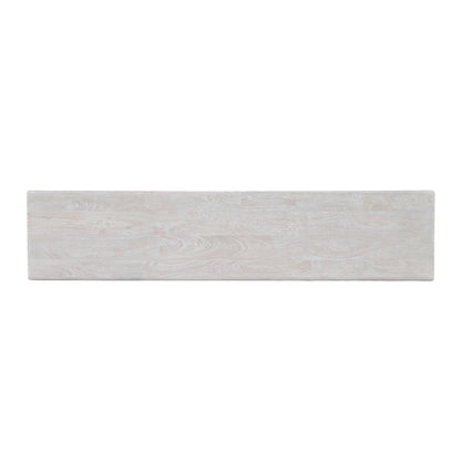 72" Heirloom White Mango Bench