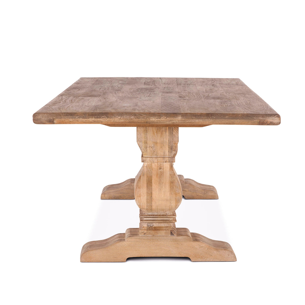 108" Antique Oak Dining Table