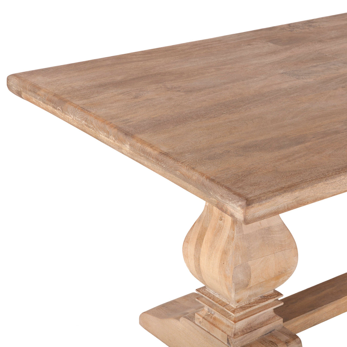 72" Antique Oak Dining Table