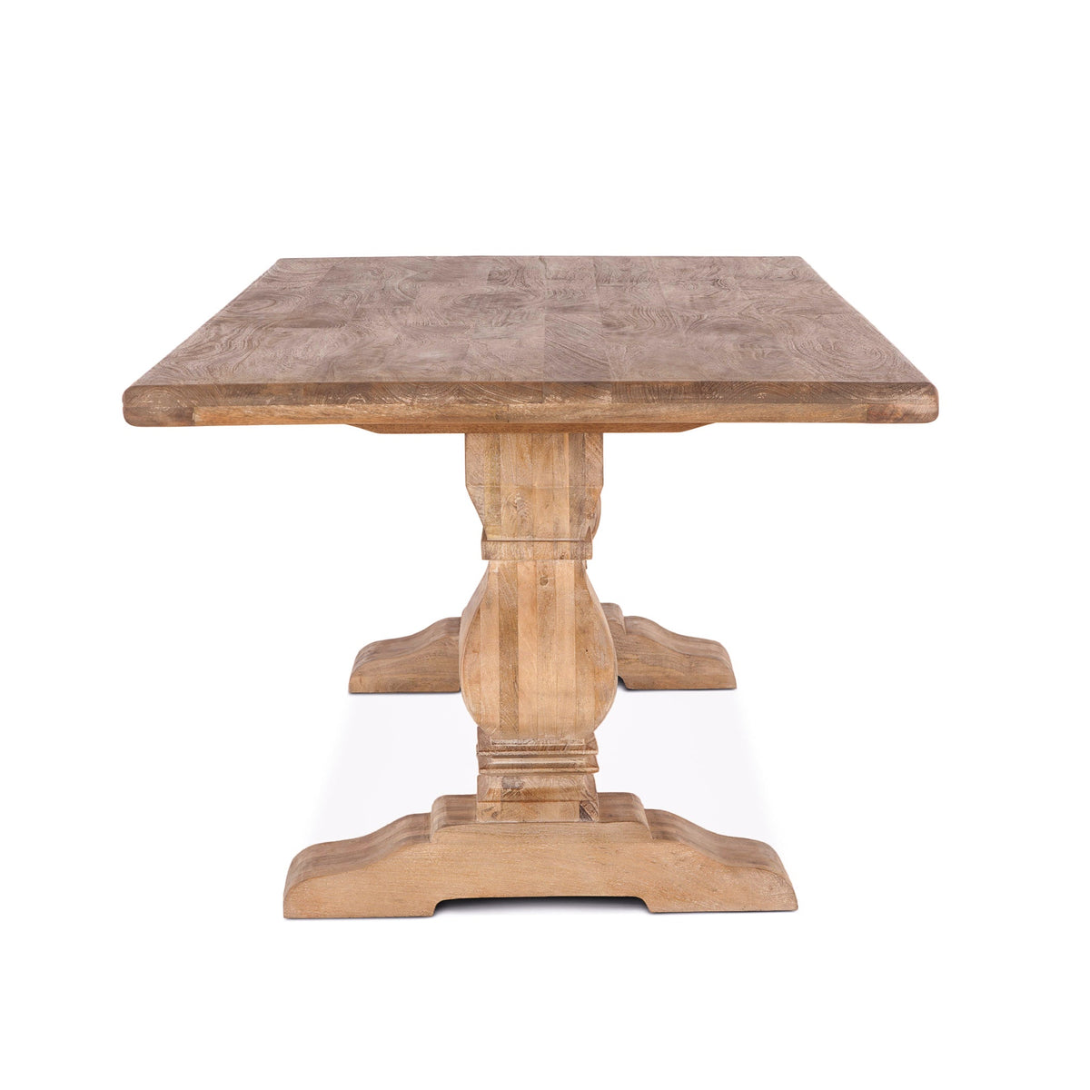 72" Antique Oak Dining Table