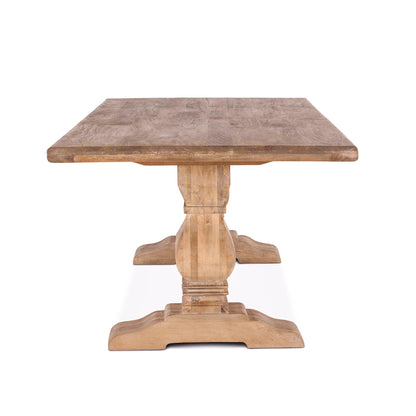 72" Antique Oak Dining Table
