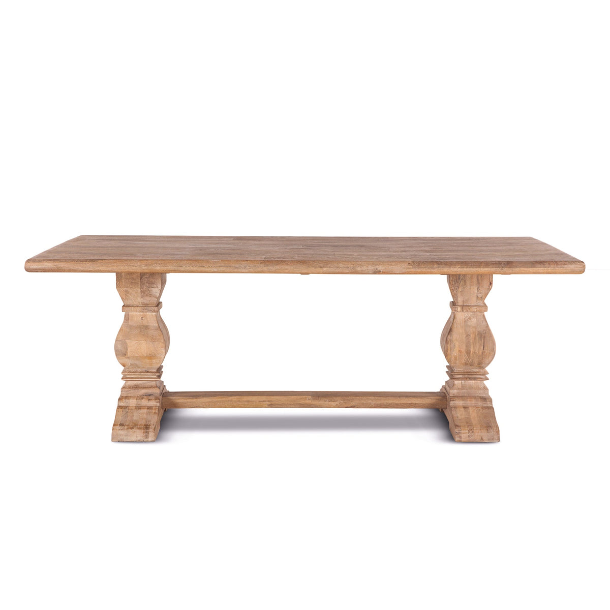 84" Antique Oak Dining Table