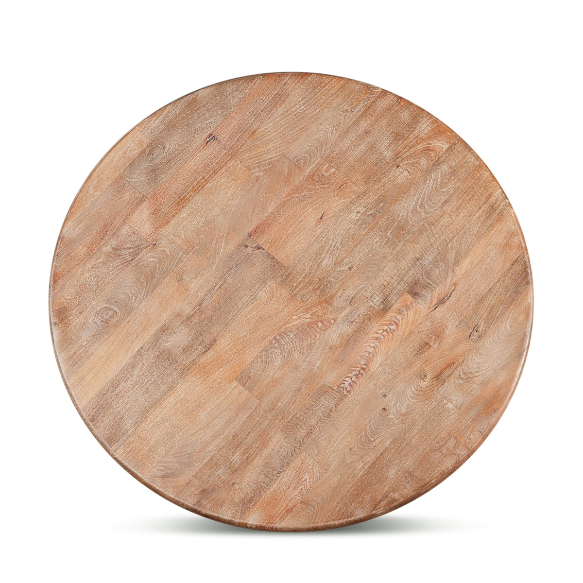 48" Antique Oak Round Dining Table