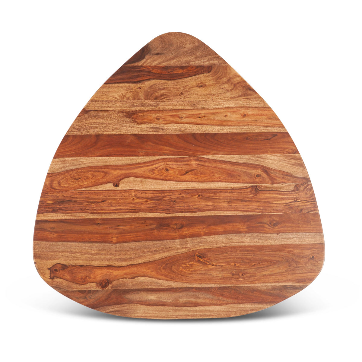 37" Natural Sheesham Wood Coffee Table