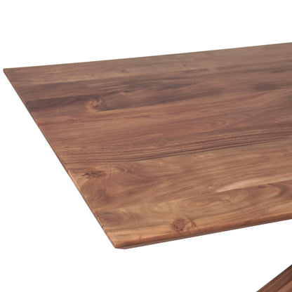 78" Weathered Acacia Dining Table