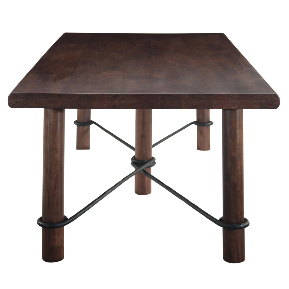 88" Vinegar Acacia Dining Table