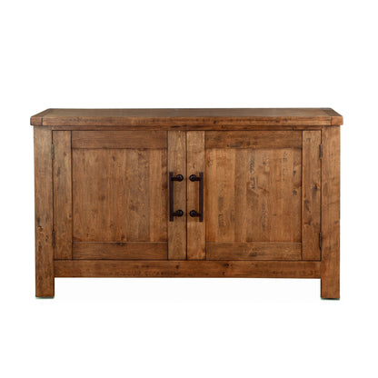 66" Earth Finish Birch Wood Buffet