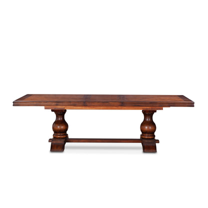 43" Chestnut Wood Dining Table